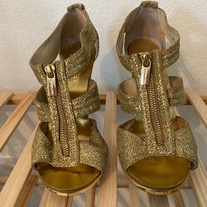 Gold Michael Kors Heels